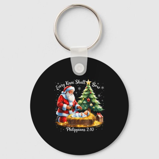 Every Knee Shall Bow Philipans 2_10 Christmas Sleutelhanger (Voorkant)