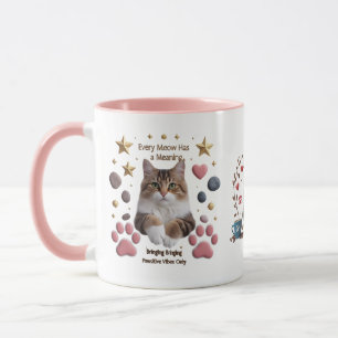 Every Meow Matters – 11 oz Combo Mok met Pawsitiv