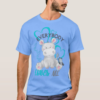 Everybody loves me cute collection 1 t-shirt