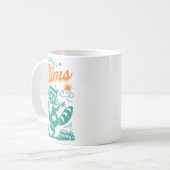 Everybody Stims Racoon Funny Design  Koffiemok (Voorkant links)