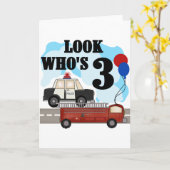 Everyday Heroes 3rd Verjaardag Tshirts en geschenk Kaart (Gele Bloem)