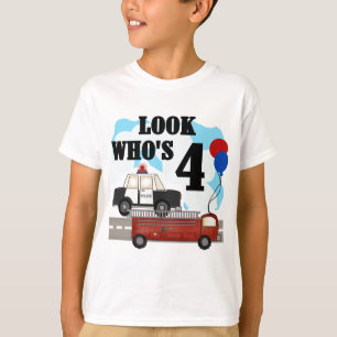 Everyday Heroes 4th Verjaardag T-shirt