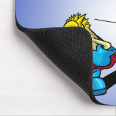 Everyone can be a Hero Onion & Pea mousepad. Muismat (Hoek)