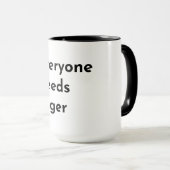 Everyone Needs Roger Support Mug (Devant droit)