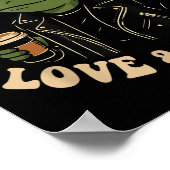 Everything I Do Is Out Of Love And Chaos Funny Fro Poster (Hoek)