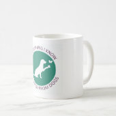 Everything I Know, I Learned from Dogs Coffee Mug (Devant droit)