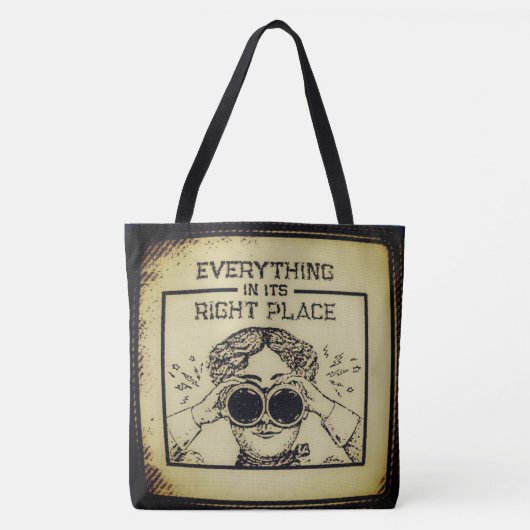 Everything in Its Right Place Tote Draagtas (Voorkant)