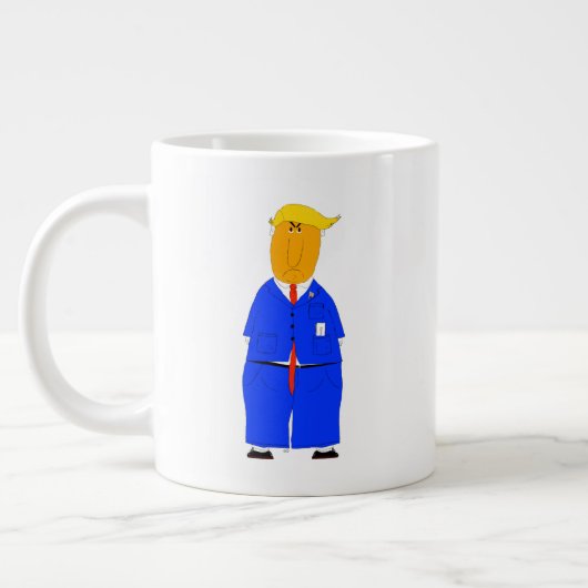 Everything in life is luck Donald Trump Coffee Mug (Gauche)
