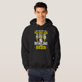 Everything in Moderation Except Bowling and Beer M Hoodie (Voorkant volledig)