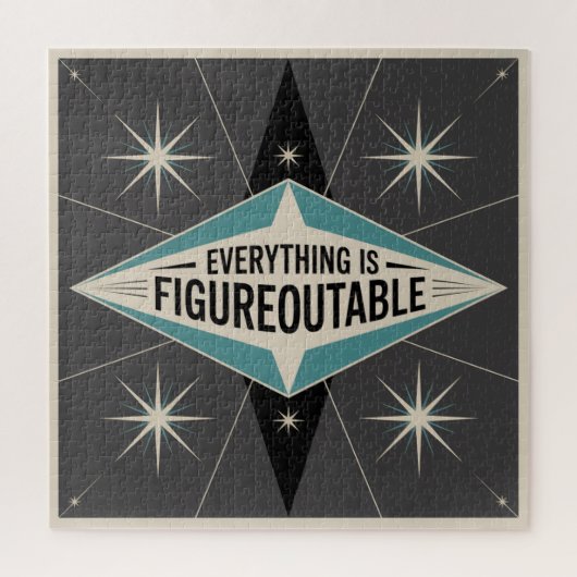 Everything Is Figureoutable Legpuzzel (Verticaal)
