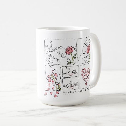 "Everything is going to be ok" mug (Devant droit)