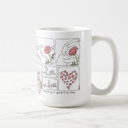 "Everything is going to be ok" mug (Droite)