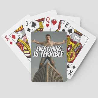 Everything is Terrible Playing Cards - Phil Elmore Pokerkaarten