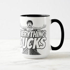 Everything Sucks Mug - Weirdest Timeline Mok