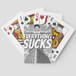 Everything Sucks Playing Cards - Weirdest Timeline Pokerkaarten