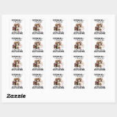 Everything Will Be Just Fine Sheeps And Wine Lover Vierkante Sticker (Vel)