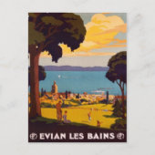  Évian-les-Bains, Rhône-Alpes, Frankrijk - Briefkaart (Voorkant)