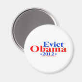 EVICT OBAMA 2012 MAGNEET (Voorkant / Achterkant)