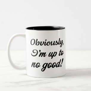 Évidemment, je n’ai rien de bon. Mug à café à deux