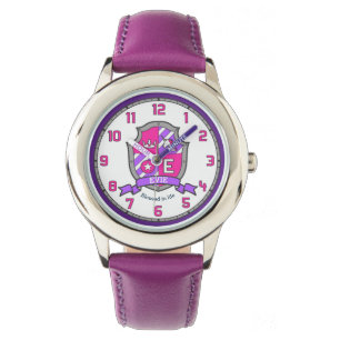 Evie meisjes naam betekenis letter E eenhoorn roze Horloge