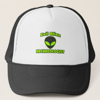 Evil Alien Archeologist Trucker Pet