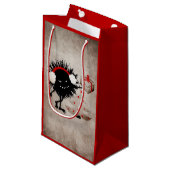 Evil Bug geeft kerstcadeautjes Klein Cadeauzakje (Voorkant Gekanteld)