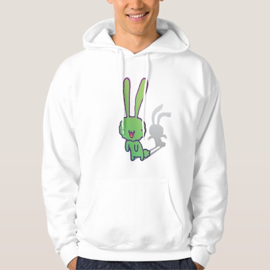 Evil Bunny Hoodie (Voorkant)