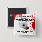 Evil Button (Voorkant /achterkant)