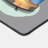 Evil Cat on Robot Vacuum (Coin)