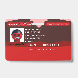 Evil Chance's Infecting License Badge