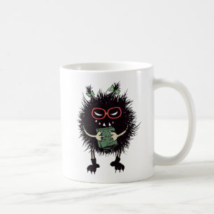 Evil Character Gothic Book Lover Koffiemok