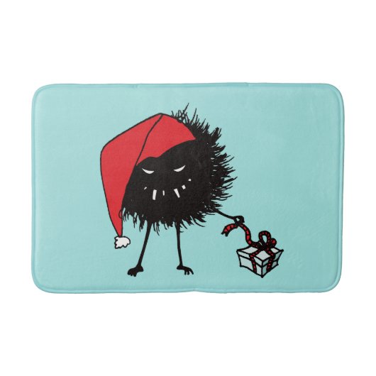Evil Christmas Bug - Cadeau Badmat (Voorkant)