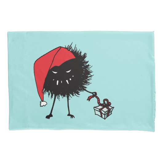 Evil Christmas Bug - Cadeau Kussensloop (Voorkant)