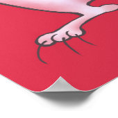 Evil Christmas Cat - Grappige feestdag Poster (Hoek)