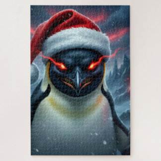 Evil Christmas Penguin Legpuzzel