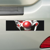 Evil Clown Bumpersticker (Op auto)