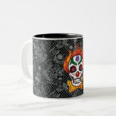 Evil Clown crâne démon café Mug idée cadeau (Devant gauche)