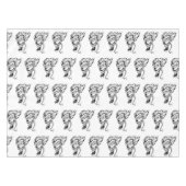 Evil clown Custom Cotton Nappe (Devant (Horizontal))