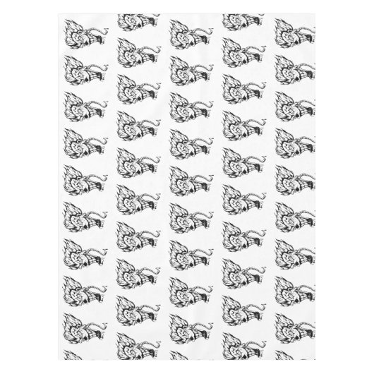 Evil clown Custom Cotton Nappe (Devant)