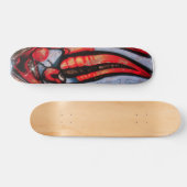Evil Clown Graffiti Skateboard (Horizontaal)