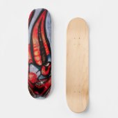 Evil Clown Graffiti Skateboard (Voorkant)