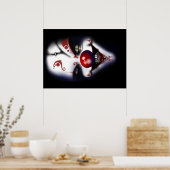Evil Clown Poster (Keuken)