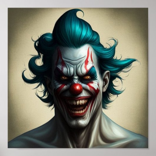 Evil Clown poster te downloaden (Voorkant)