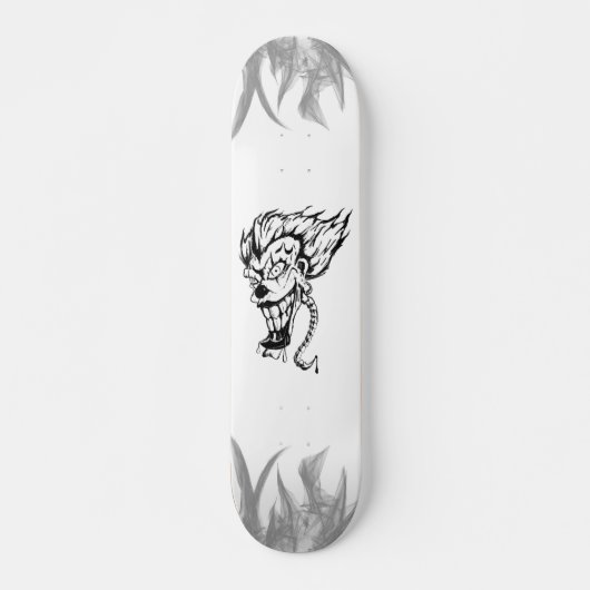 Evil clown Schaats board Skateboard (Voorkant)