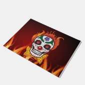 Evil Clown Skull Demon Welkom Mat (Schuin)