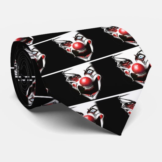 Evil Clown Stropdas (Opgerold)