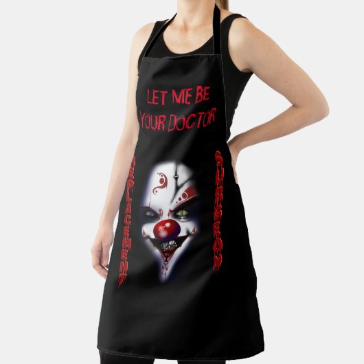 Evil Clown Vervanging Chirurg Schort (Insitu)