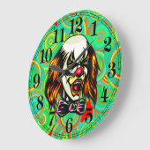 Evil Clown Wall klok (Hoek)