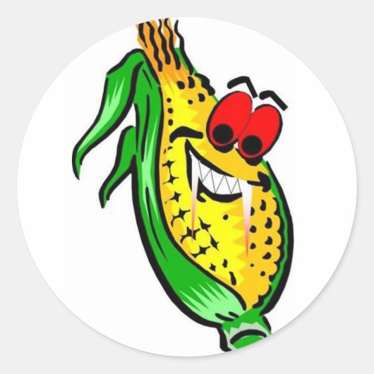 Evil Corn Stickers (Voorkant)