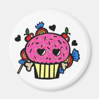 Evil Cupcake Magnet Magneet